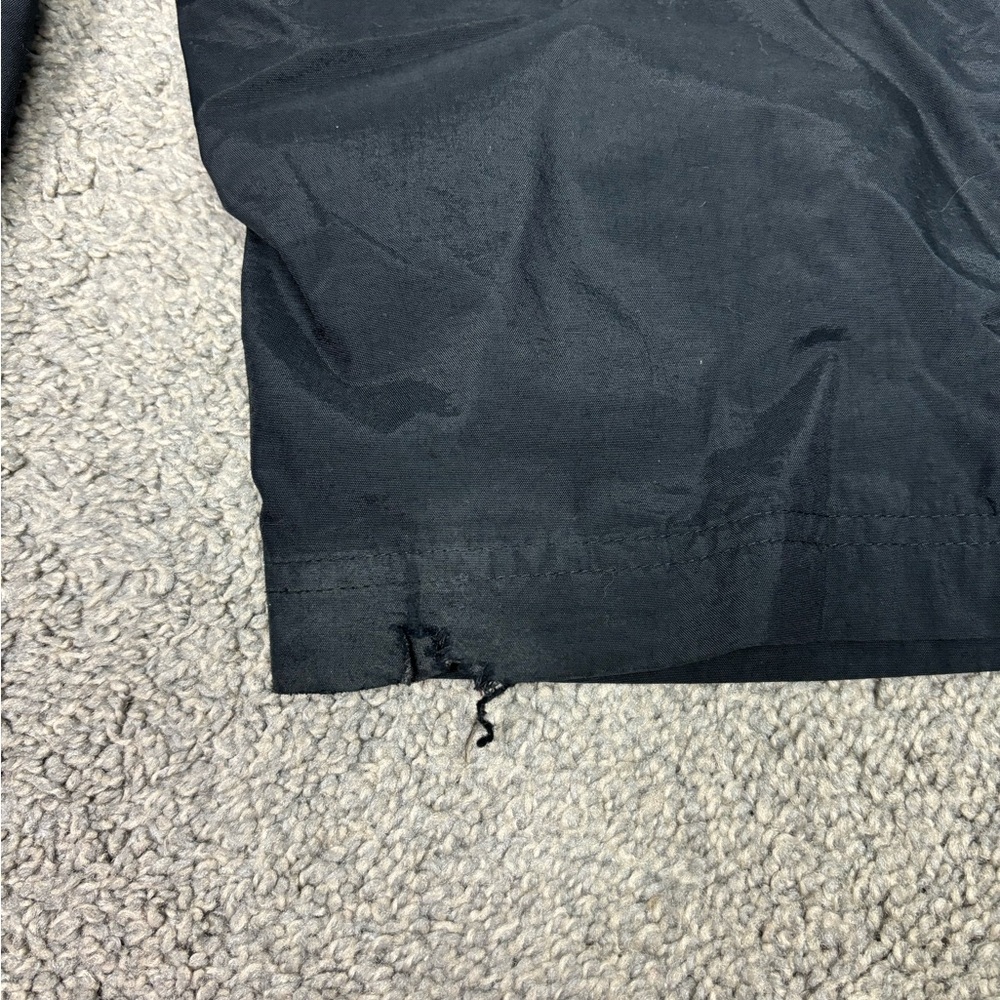 Y2k black with blue stripe lined‎ adidas track pants - Picture 3 of 10